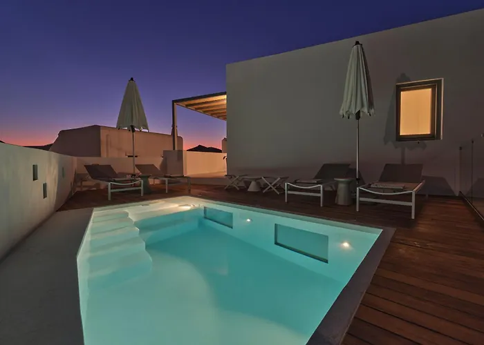 Ekos Unique Cycladic - Private Pool Naoussa