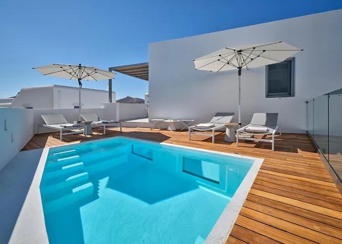 Ekos Unique Cycladic - Private Pool Villa Naoussa