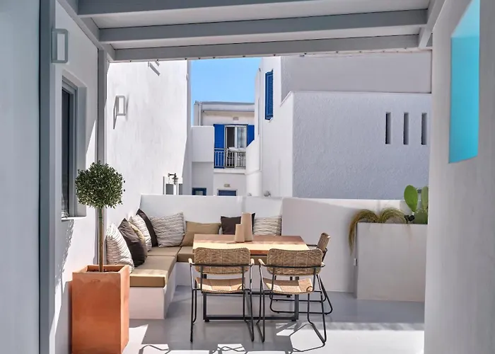 Ekos Unique Cycladic - Private Pool Naoussa