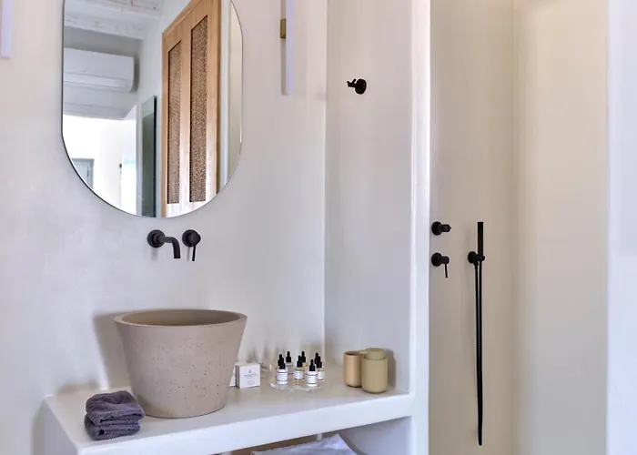 Ekos Unique Cycladic - Private Pool Βίλα Νάουσα